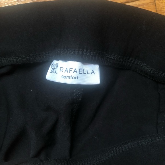 Rafaella Comfort Slim Ankle Pull On Dress Pants Size 8 Black Officewear… - Picture 9 of 10